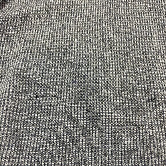Vintage Polo Ralph Lauren Sweater Mens Medium Gray Merino Wool Shawl Neck Golf - Picture 5 of 11